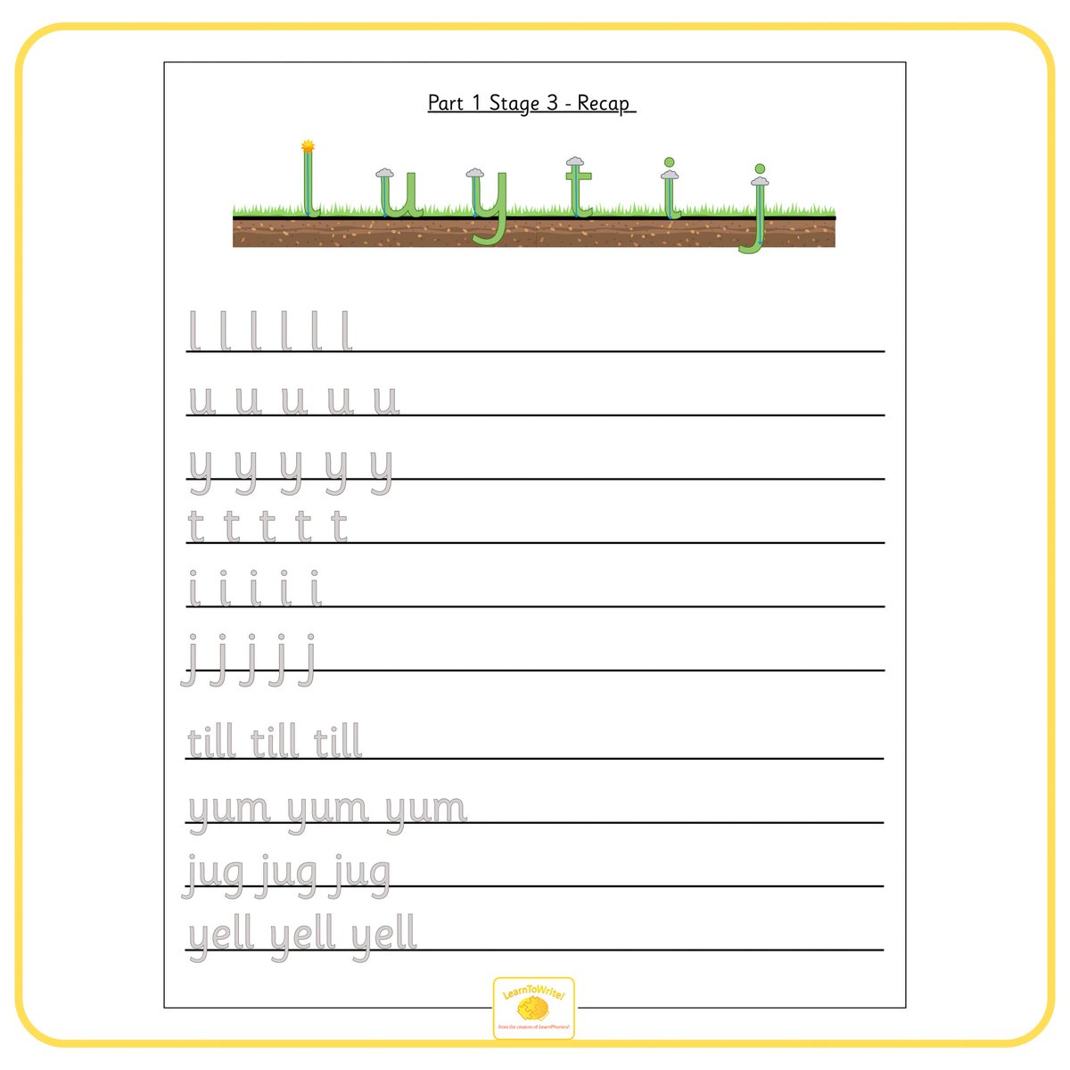 Learn_Phonics's tweet photo. From LearnToWrite! Handwriting scheme: You can use these worksheets as extra scaffolding in handwriting lessons, as a follow up activity or even homework!
Stage 1: lines and shapes
Stage 2: letter forms
Stage 3: recap
Stage 4: capital letters
Stage 5: words 
Find out more 🔗 bio https://t.co/TFT9pqHpnp
