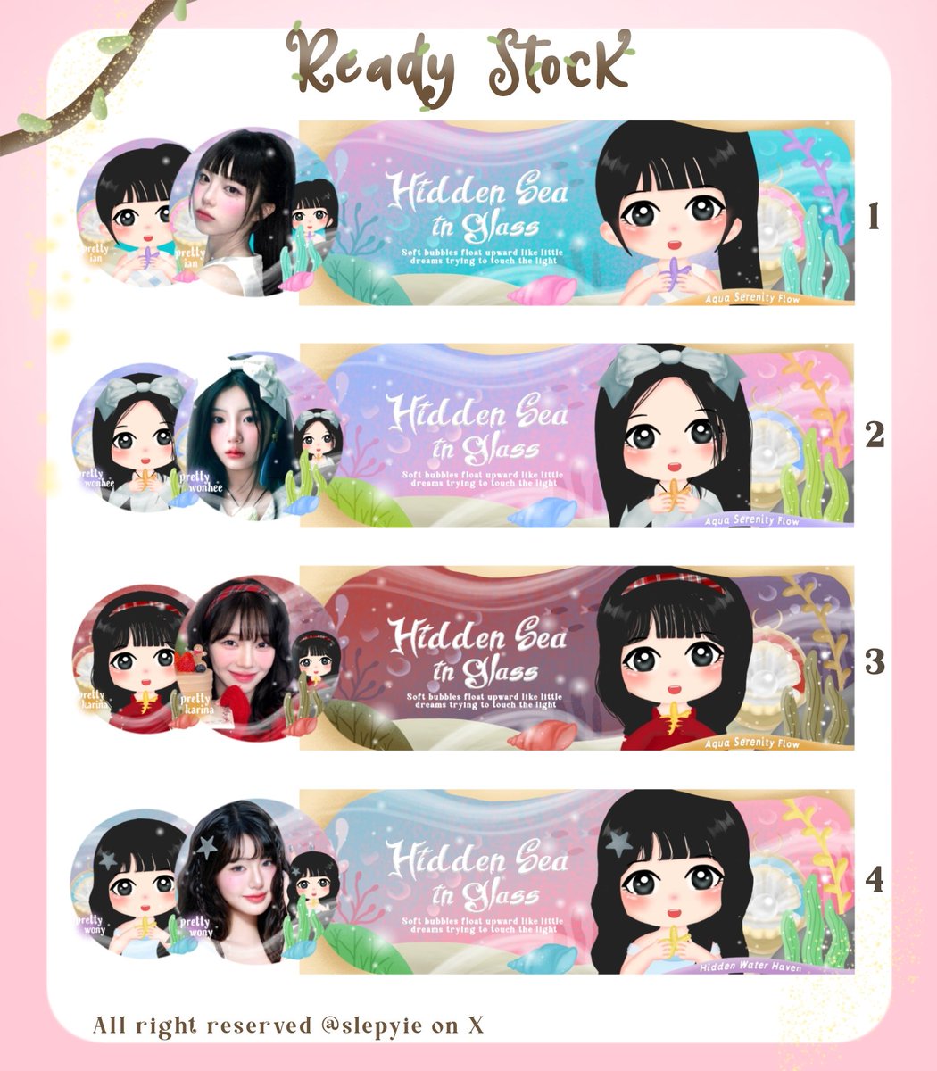 slepyie's tweet image. any repost will be appreciated!

hii! aku bawa 8 layout chibi ready stock, bisa di take sekarang melalui dm dan sebut no nya iaa 🐠💭☘️

💰28k (free retext) 
‼️CEK ALT UNTUK NAMA CHARANYA

#zonauang