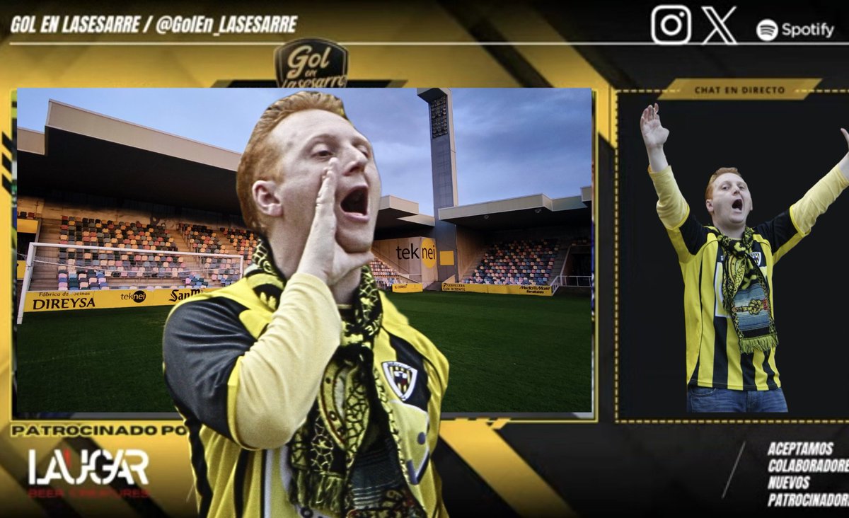 El Eskocés, César, un histórico gualdinegro, siempre fiel a sus colores y siempre al lado del <a href="/BarakaldoCF/">Barakaldo C.F.</a>.
Nos preocupa cómo se está viviendo el ambiente en Lasesarre y sobre todo la salud de las peñas. No pasan por su mejor momento y vamos a ir hablando con todas ellas para