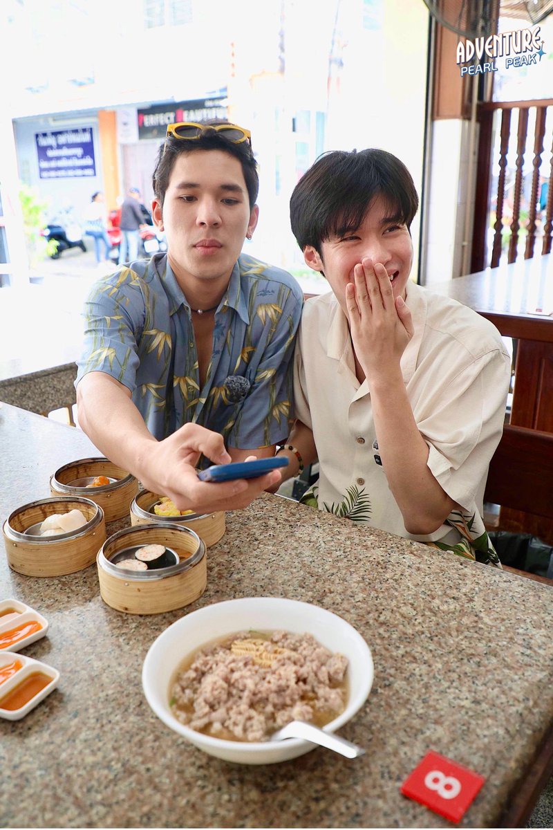 beebee_kk's tweet image. คุณหนูพีคกับเสี่ยเพิร์ลลลมากกกก☺️#PearlPeak #เพิร์ลพีค