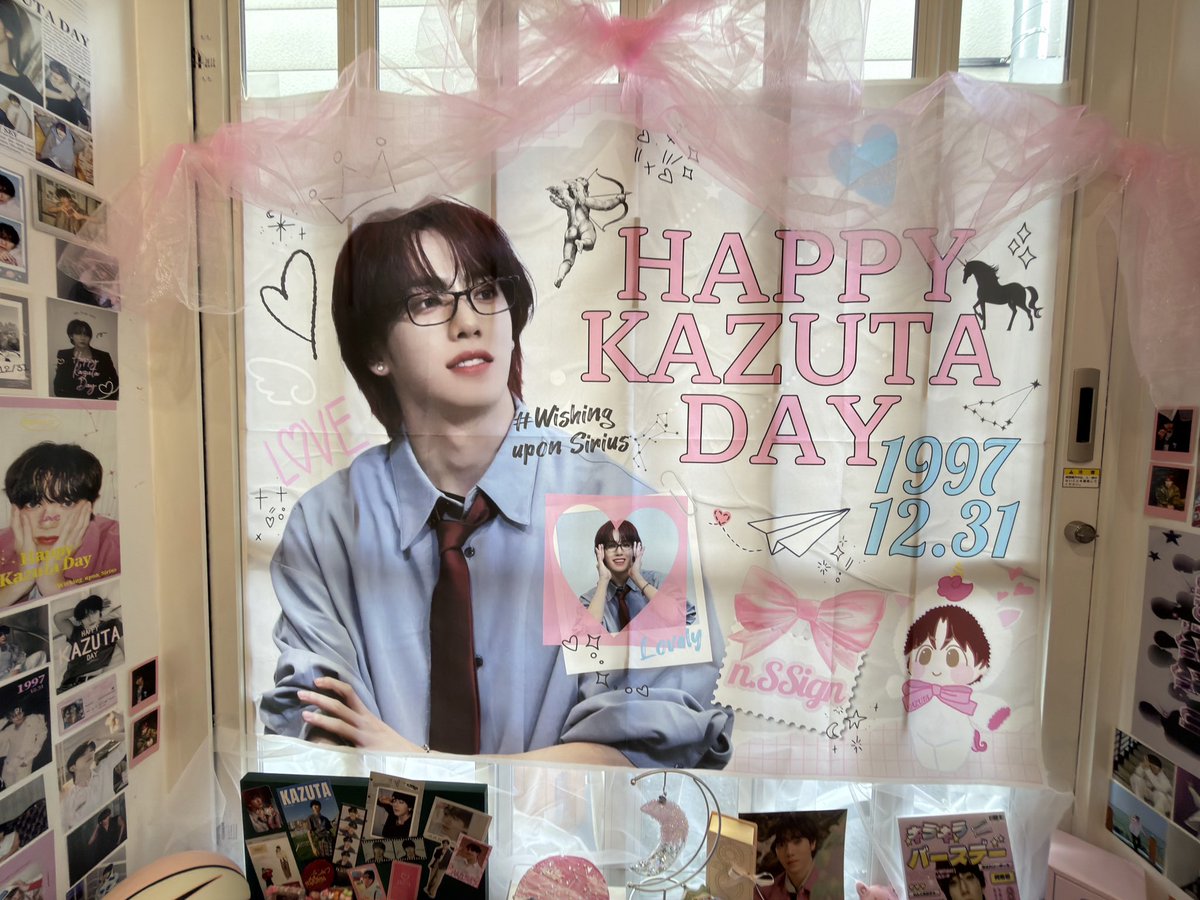 즈타くんのセンイルカフェにお邪魔しました🎀 ぜんぶが“可愛い