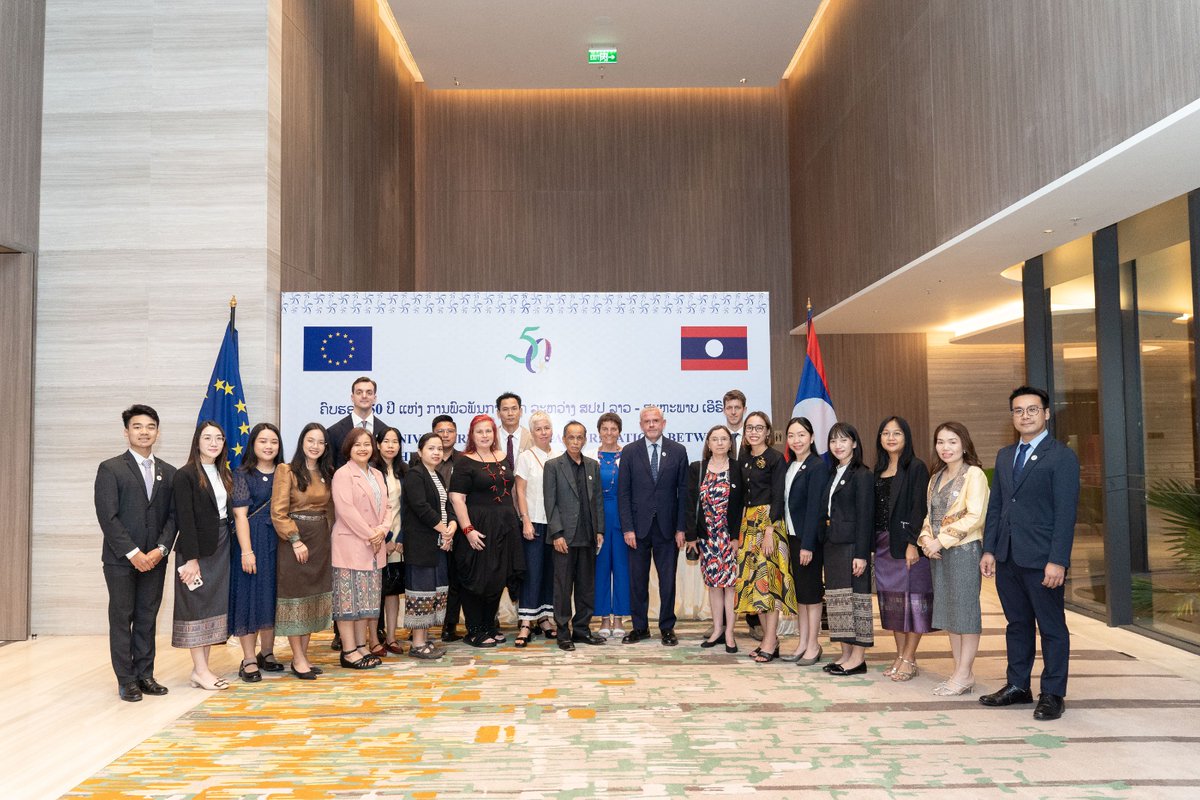 EU in Laos tweet media