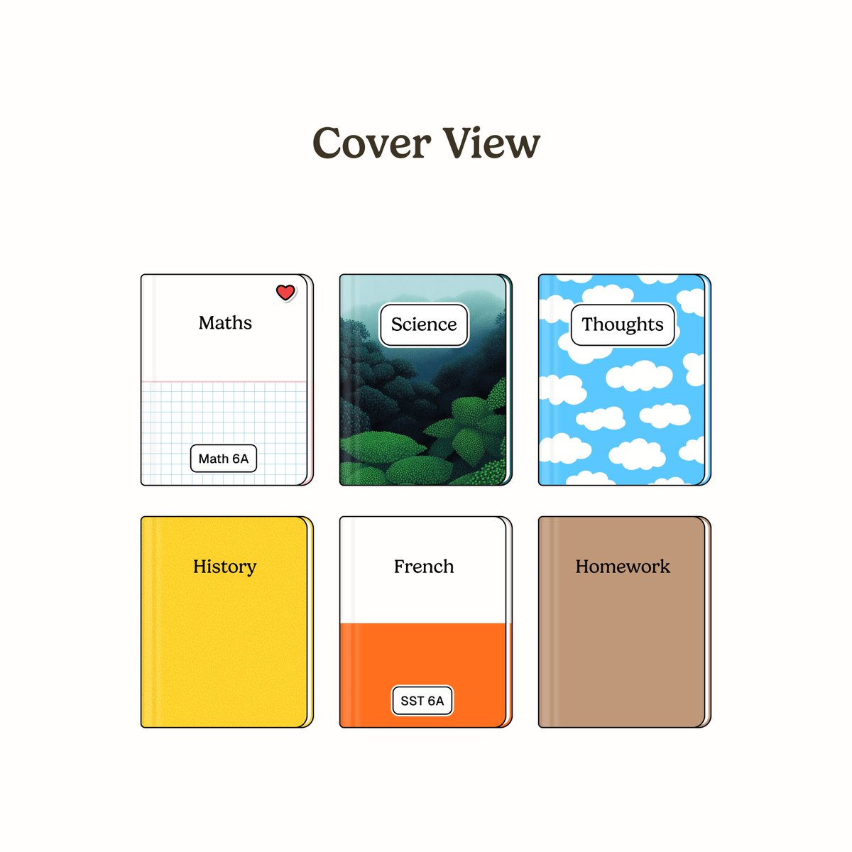 suhaniashok's tweet photo. Exploring a cute new design direction for browsing notebooks in @Superr_AI ✏️ https://t.co/R5ixeTofLT