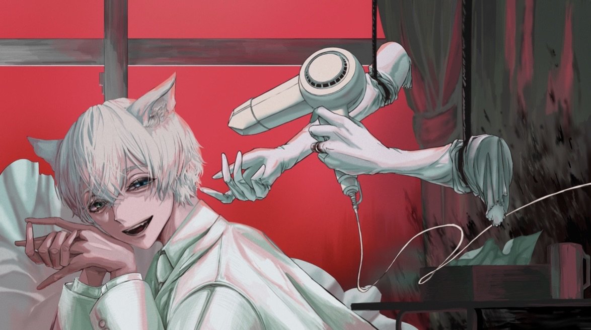 shigel_inukai's tweet photo. 【歌ってみたアップロード！】

ずうっといっしょ！/ キタニタツヤ （cover）犬甘しげるhttps://t.co/8JFY3ZRnmB

きみと、もちろん、ずうっといっしょ、だよね？

mix.@slex5py 
illustration @omomolyra 
movie. いぬかい

#歌ってみた https://t.co/5cLbH5lxq2