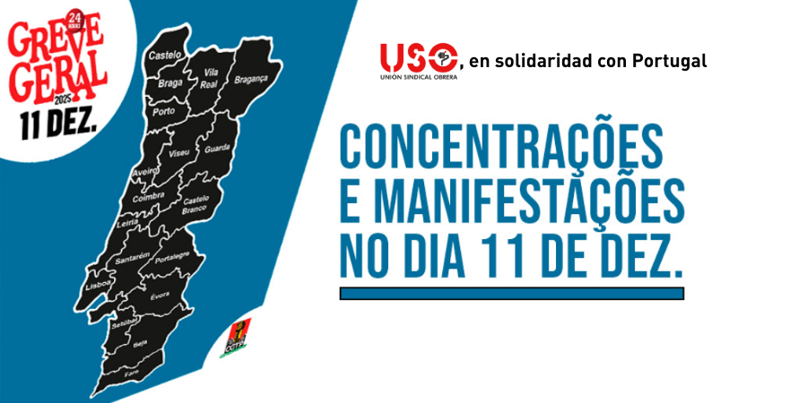 SindicatoUSO's tweet image. #USO traslada su solidaridad a toda la clase trabajadora portuguesa en su jornada de #huelga general: los recortes que intenta aplicar el Gobierno vecino son una alerta para todos los sindicatos europeos.

uso.es/solidaridad-de…
