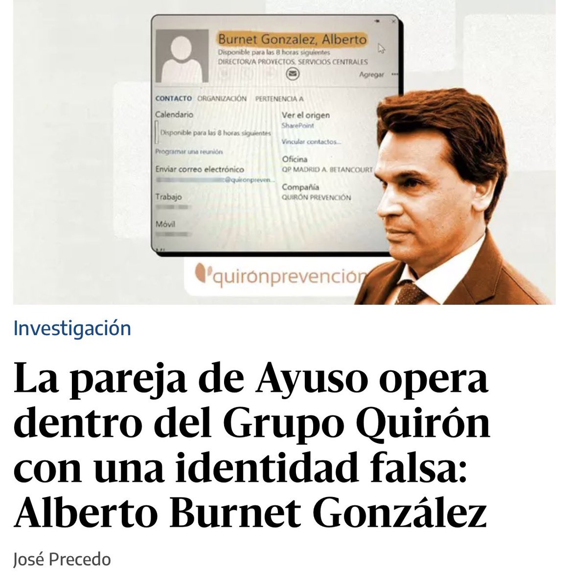Resulta que Alberto Quirón era, en realidad …. Alberto Quirón.

eldiario.es/politica/parej…