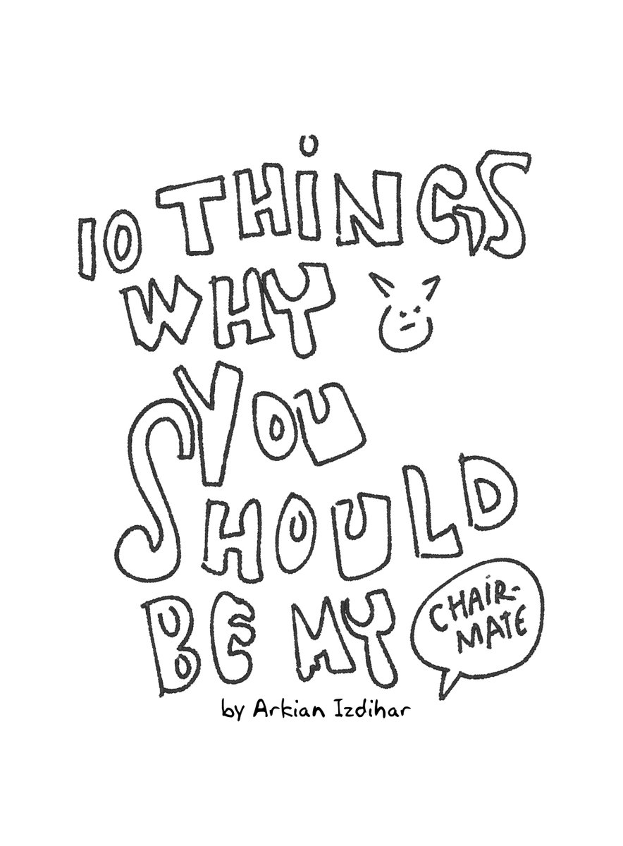 loveslifeis's tweet image. 10 things why you should be my chairmate! 🪑

a keonho cortis few tweets au.