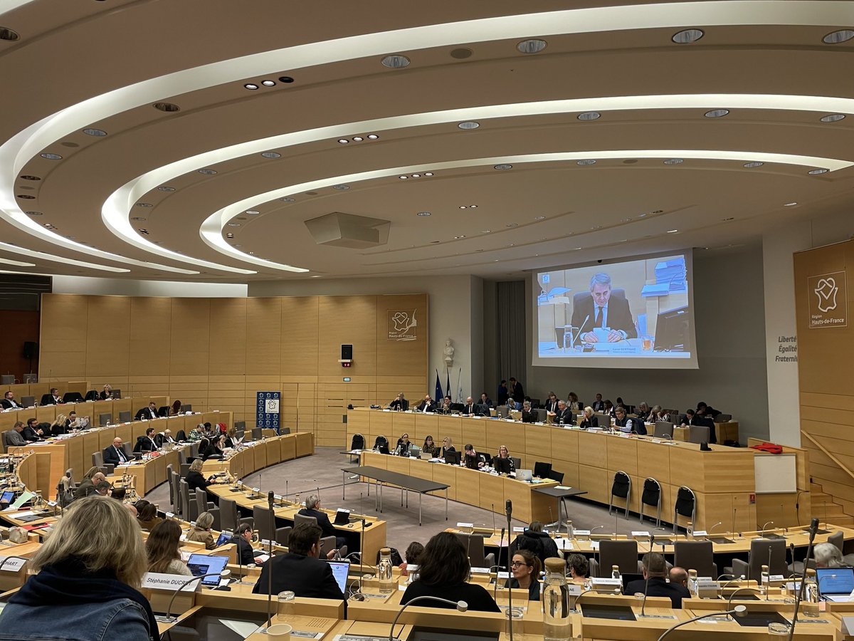 En ouverture de séance au siège de la Région <a href="/hautsdefrance/">Région Hauts-de-France</a>, le président <a href="/xavierbertrand/">Xavier Bertrand</a> réaffirme notre soutien à la demande de libération immédiate du journaliste Christophe Gleizes.