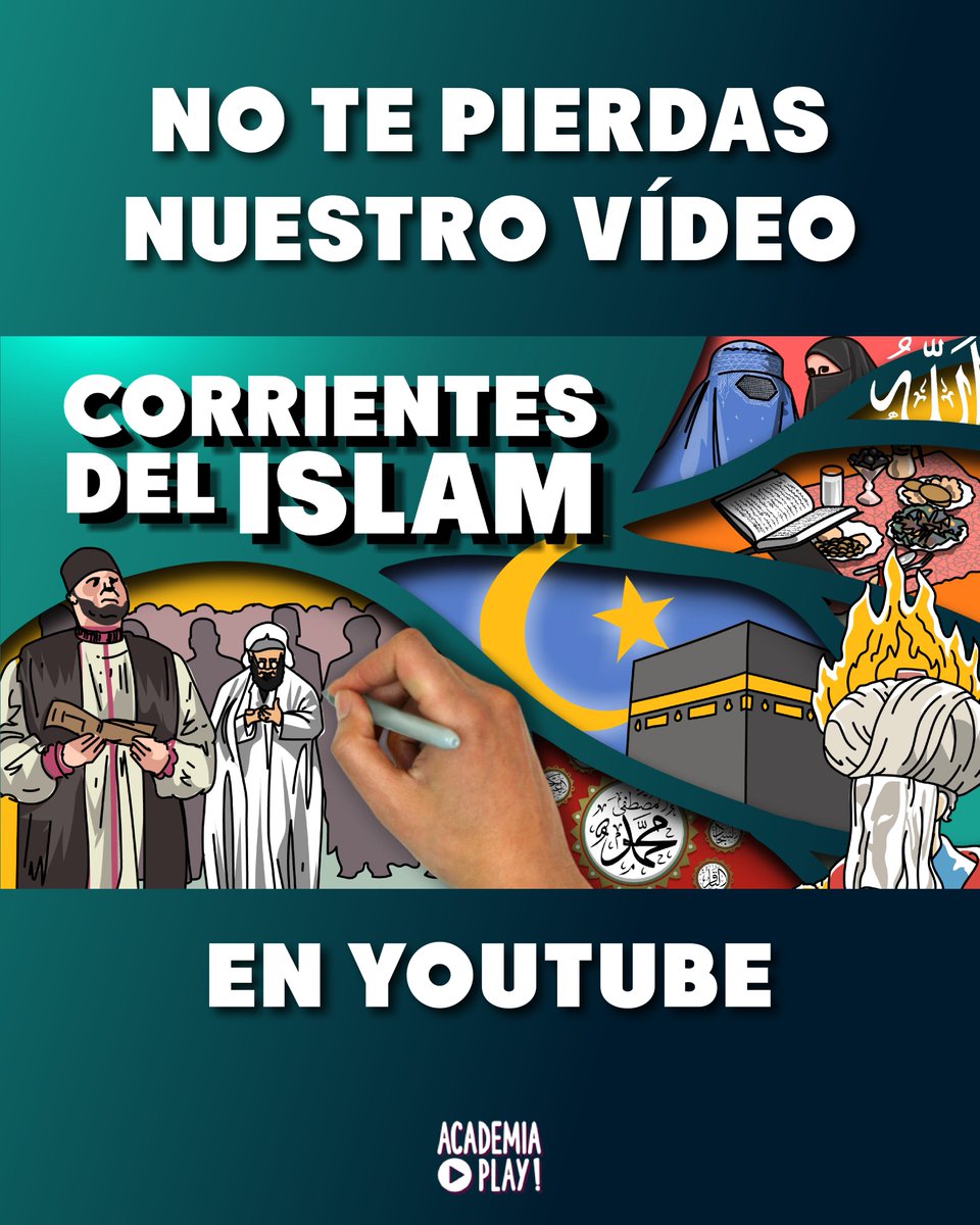¿El Islam es uno solo? ¡NO! 👉youtu.be/LJ-4Ci1sLF4 Te explicamos TODAS las ramas del Islam en nuestro último vídeo como si fuera una gran familia con primos que no se hablan. Desde los suníes hasta los chiíes, sufíes, ibadíes… y las corrientes extremas que todos conocemos...