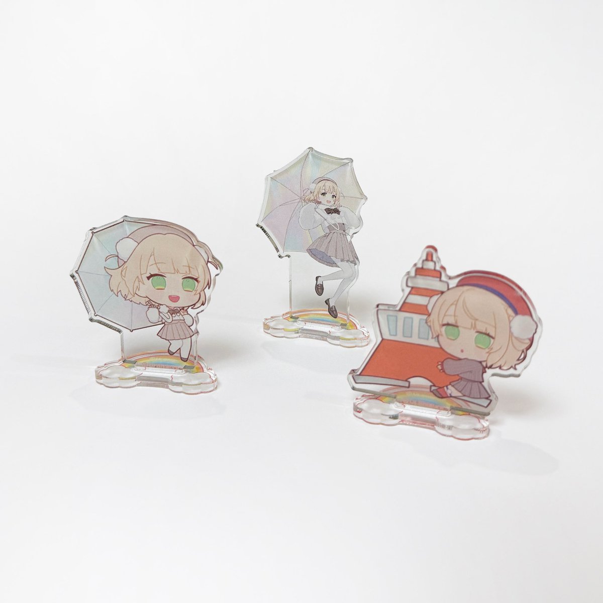 商品紹介📢】 ミニアクリルスタンド 各¥550(税込) 持ち運びにぴったり