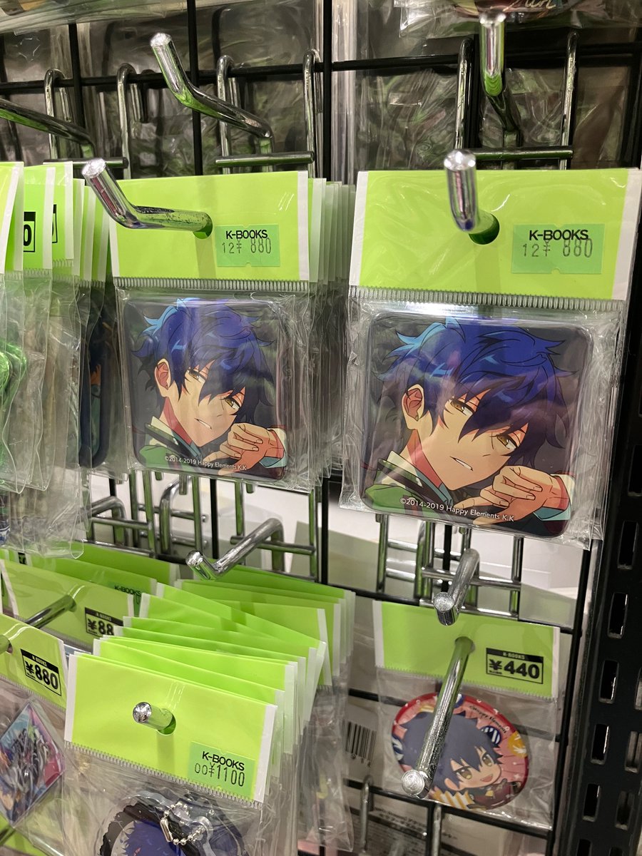 商品紹介】あんスタ ◇TRIP スクエア缶バッジ ◇日和くん ◇ジュンくん