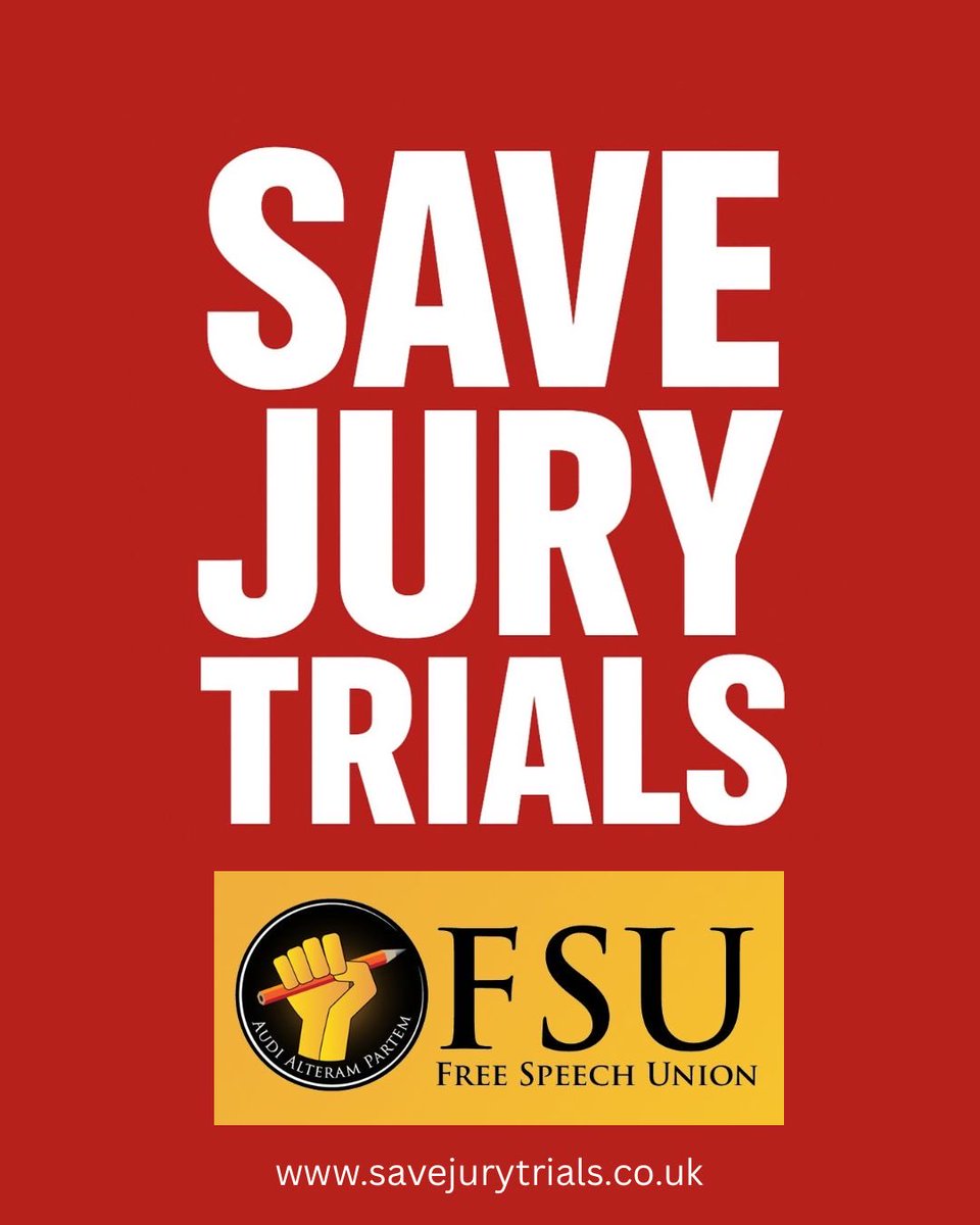 Our petition to SAVE JURY TRIALS is nearing 30,000 signatures!

Now, we know history isn’t <a href="/DavidLammy/">David Lammy</a>’s strongest subject, but the right to trial by jury dates back to Henry II… who, for the record, came after Henry I.

Our research shows that people who justify their actions