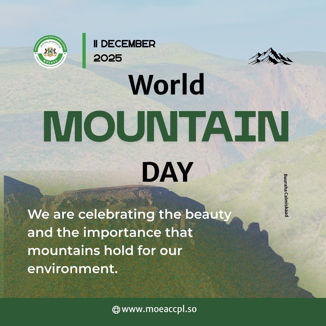 Ministry of Env, Range & Climate Change-Puntland tweet media