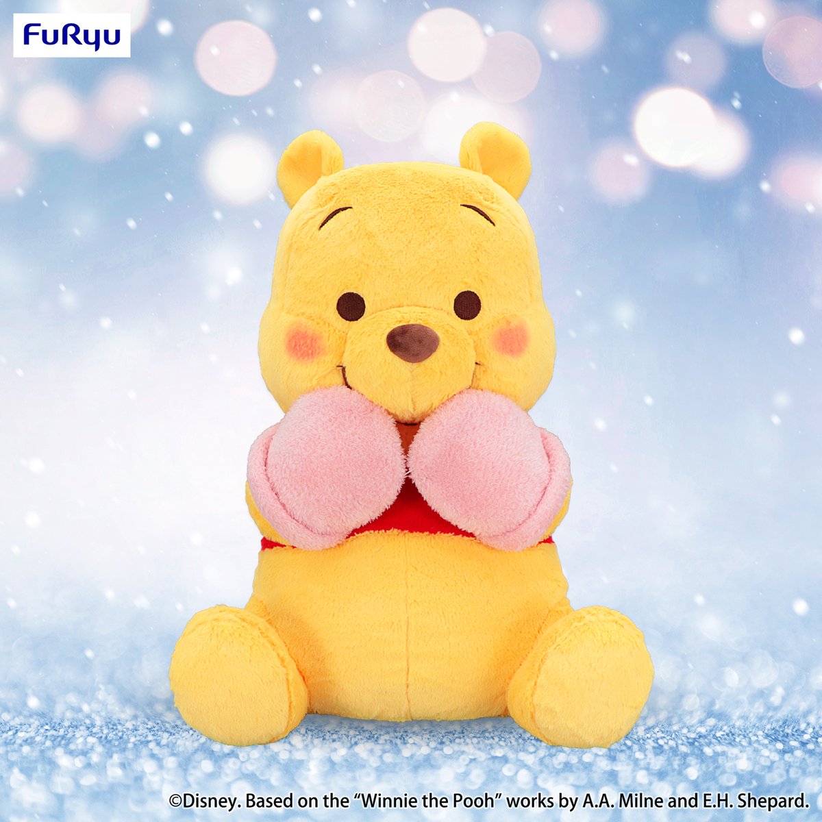 くまのプーさん FukuFuku ウィンター超超BIGぬいぐるみが入荷しており