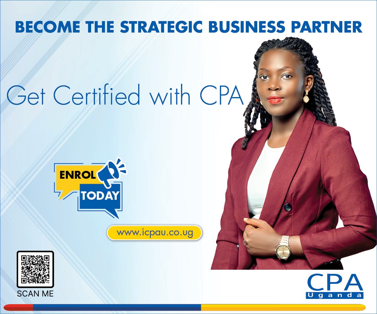 ICPAU1's tweet photo. Every CPA was once a student who dared to begin.
If you’re ready to unlock new possibilities, your journey starts with one click.
Enter 2026 prepared, start here: https://t.co/59hgxA4Nn9
#StartYourCPAJourney
#CPAsInTheMaking
#WeCreateImpact https://t.co/YoI1lc3CSQ