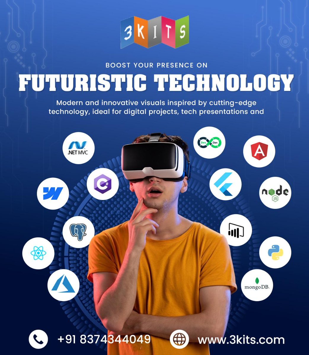 3kitss's tweet image. ⚡ Building modern, scalable web applications using React, Angular, Node.js, Python, .NET, Flutter, Azure &amp;amp; DevOps.

Future-ready web development for Hyderabad brands.
🌐 3kits.com

 #WebDesign  #WebDevelopment  #GraphicDesign  #webdeveloper #WebDev  #3kits