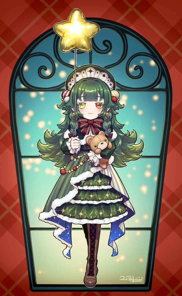 イラストオーダー　O様 🌲✨ ＃OC ＃illustration