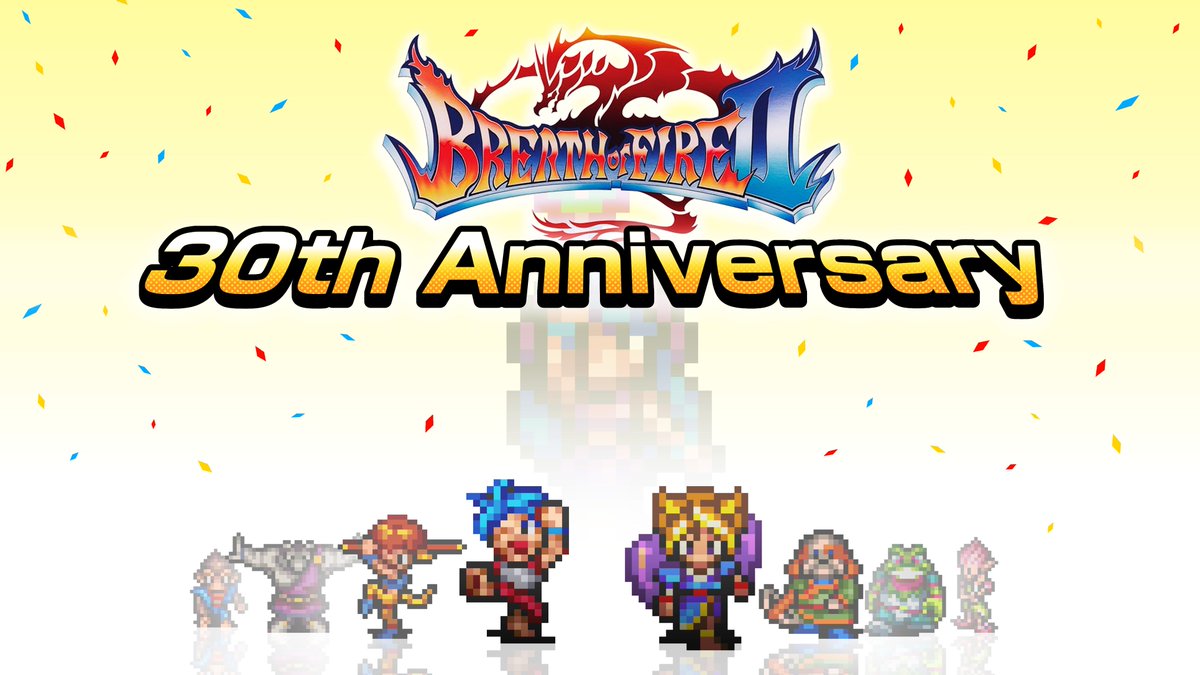Breath of Fire II - 30th Anniversary YouTube thumbnail that I made. 🙏❤️

#Retro
#CAPCOM 
#breathoffire
#ブレスオブファイア
#Nintendo