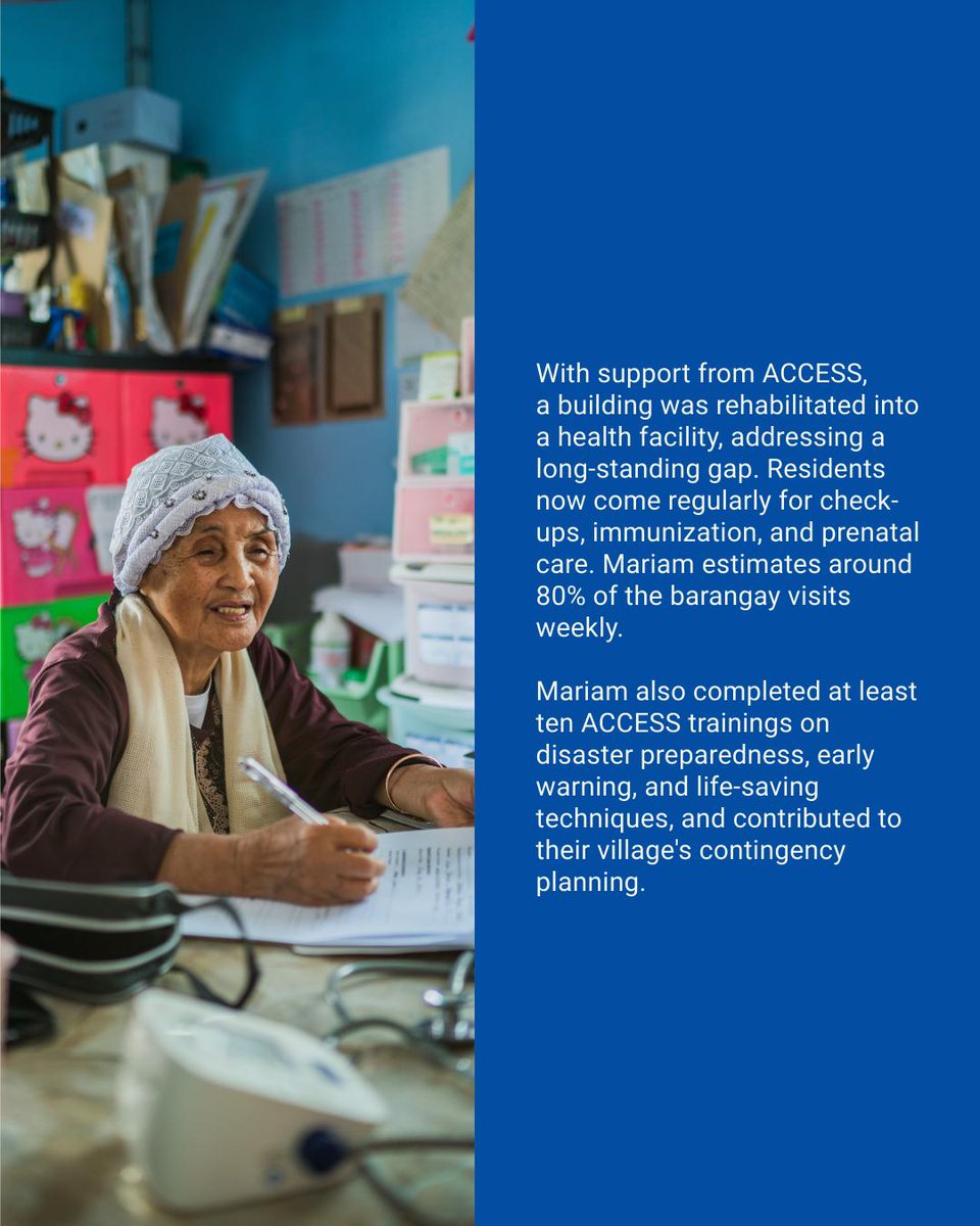 EndHungerPH's tweet image. For decades, Babu Mariam has cared for her community. As we mark #InternationalUHCDay, we honor frontliners like her who bring essential health services closer to everyone. ➡️ Read her story &amp;amp; how @eu_echo is supporting: bit.ly/babumariam 
#ACCESSproject #EUHumanitarianAid