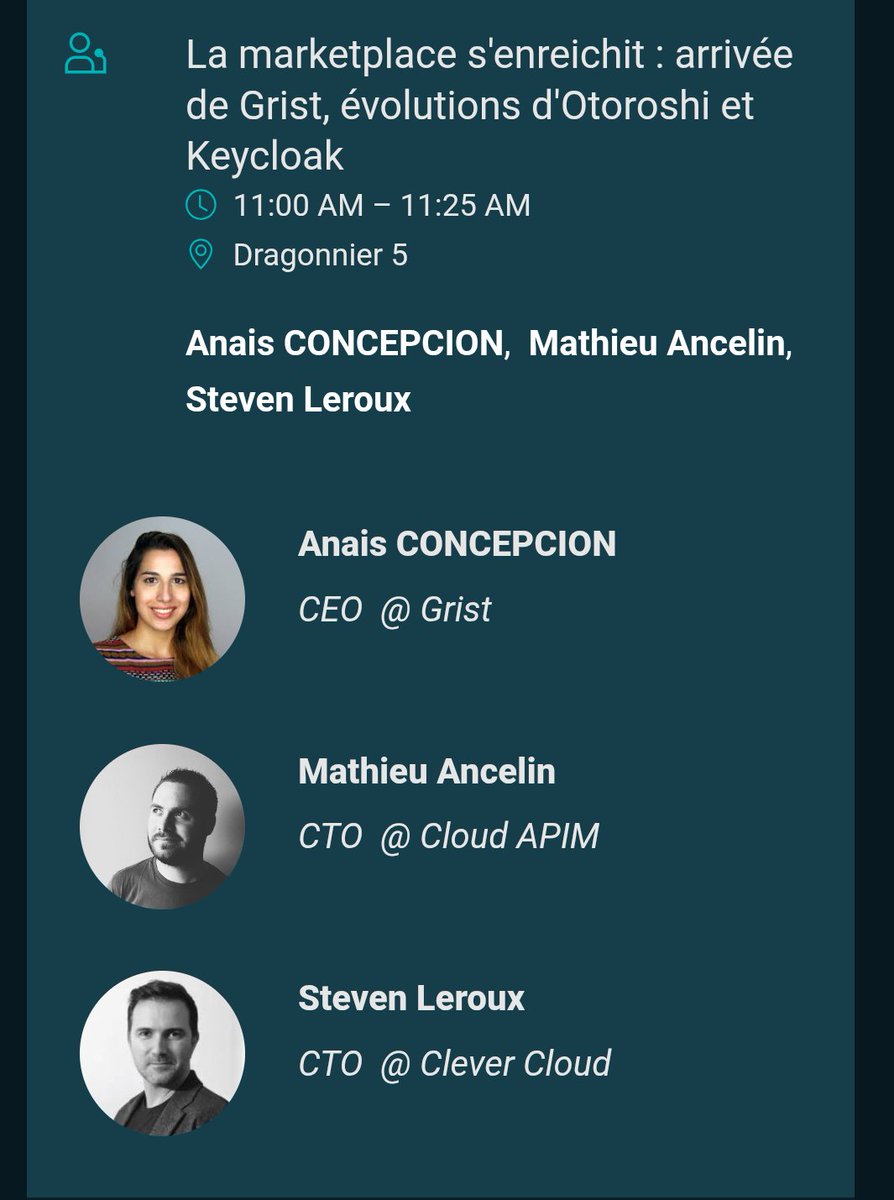 Come see <a href="/getgrist/">Grist</a> co-CEO <a href="/anaisconce/">Anais Concepcion</a> speak at FOST apidays very soon!