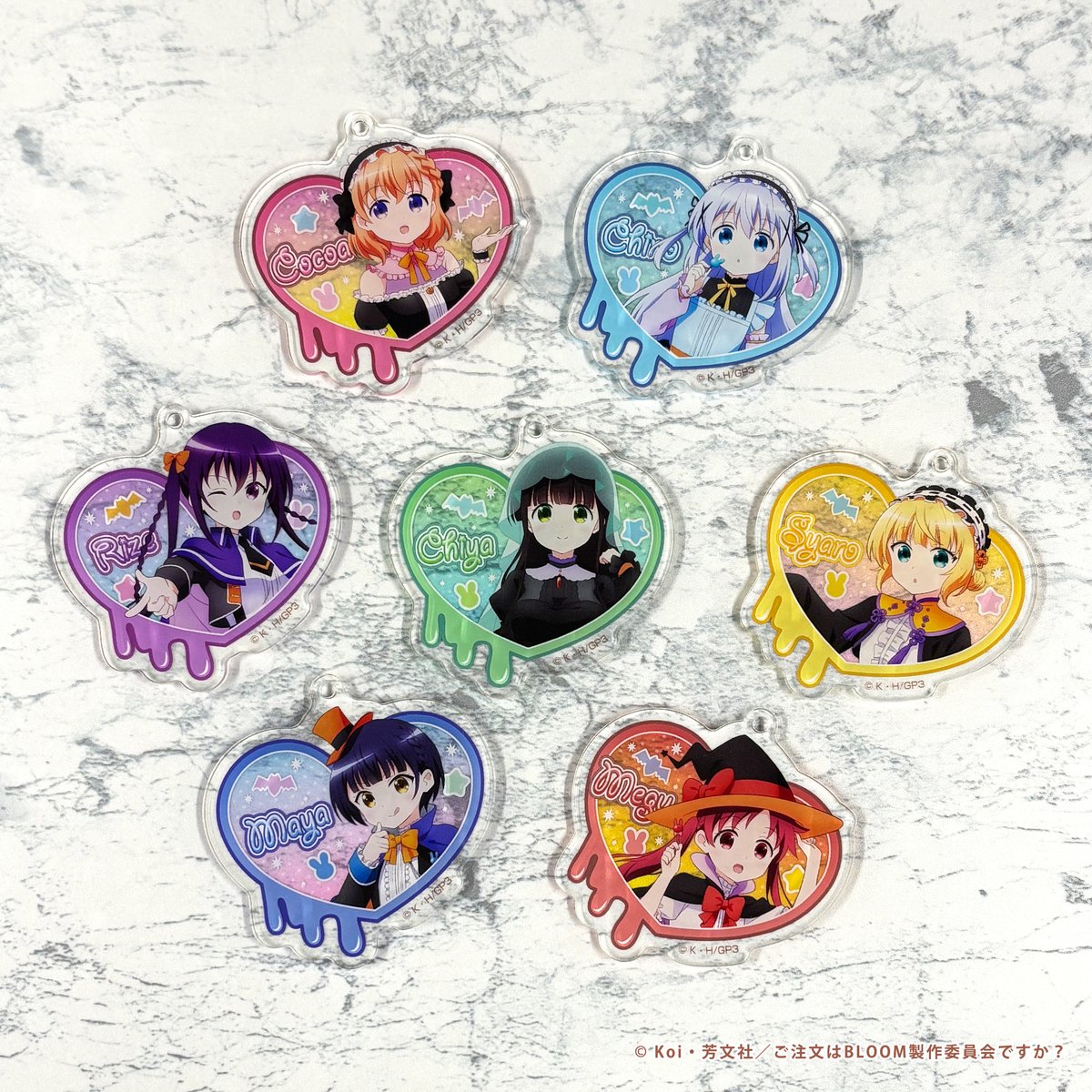 🛒一般販売受付中🛒 「ご注文はうさぎですか？」 🎃アクリル