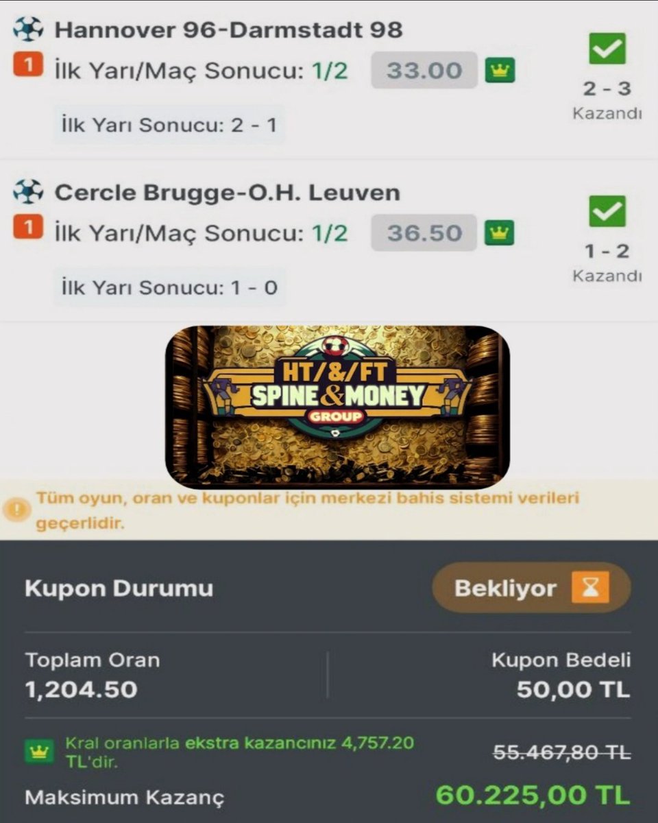 UYARI ⚠️🚨Hafta sonu tekrardan bir hanover davamız var ikinci üçüncü VS diğer maçlarımız da hazır ücretsiz grupta da paylaşım yapılacak tüm maçları görmek için Free grupta son açıklamaya yönelmeniz gereklidir⬇️⬇️⬇️
t.me/+nGl94Koqm905N…