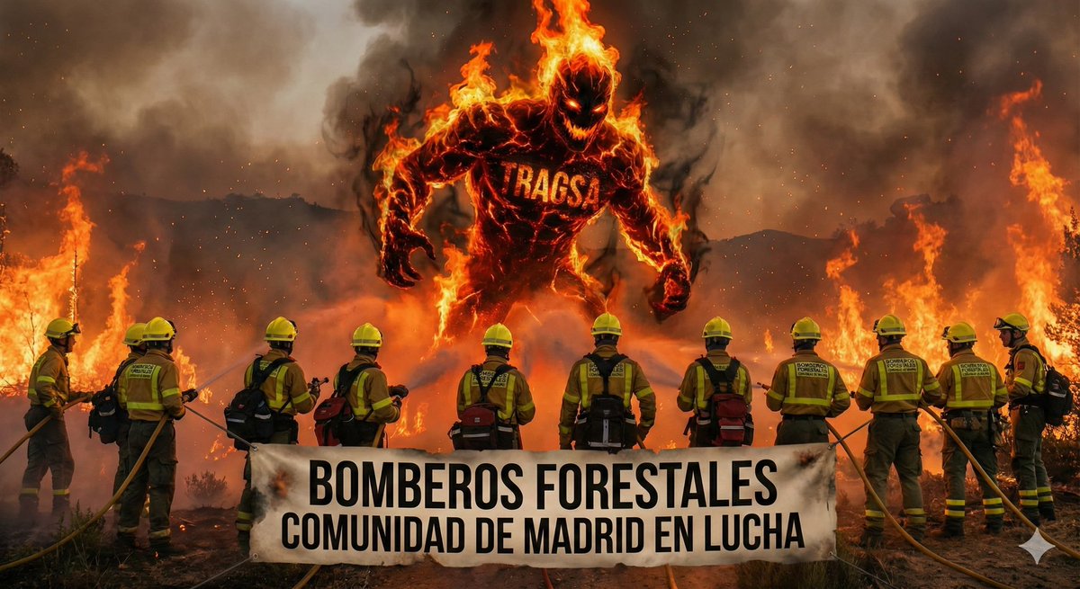 Bomberos Forestales Comunidad de Madrid tweet media