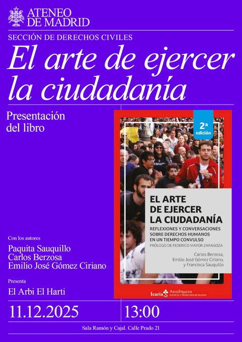 ¡Hoy!

En el <a href="/ateneodemadrid/">Ateneo de Madrid</a>‼️