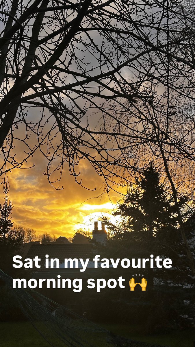 My favourite morning spot!
Good morning 🌅