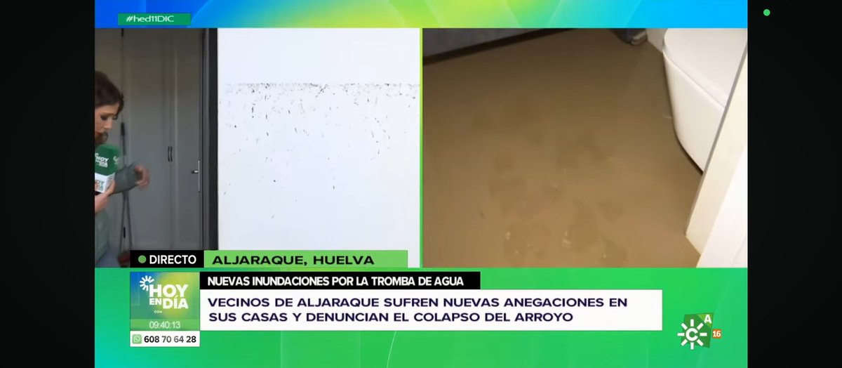 Nuestra <a href="/MariloCarvajal/">Mariló Carvajal</a> nos cuenta la última hora en Aljaraque (Huelva) <a href="/HoyEnDiaCSTV/">Hoy En Día Canal Sur TV</a>