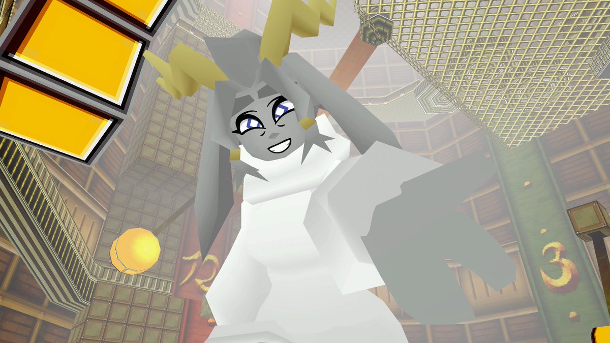 TheK1tsune's tweet photo. Recently finished my Sybil avatar! I took some pics to show it off!

#Pseudoregalia #VRChat #VRChatPhotography https://t.co/iAvmm4C6JP