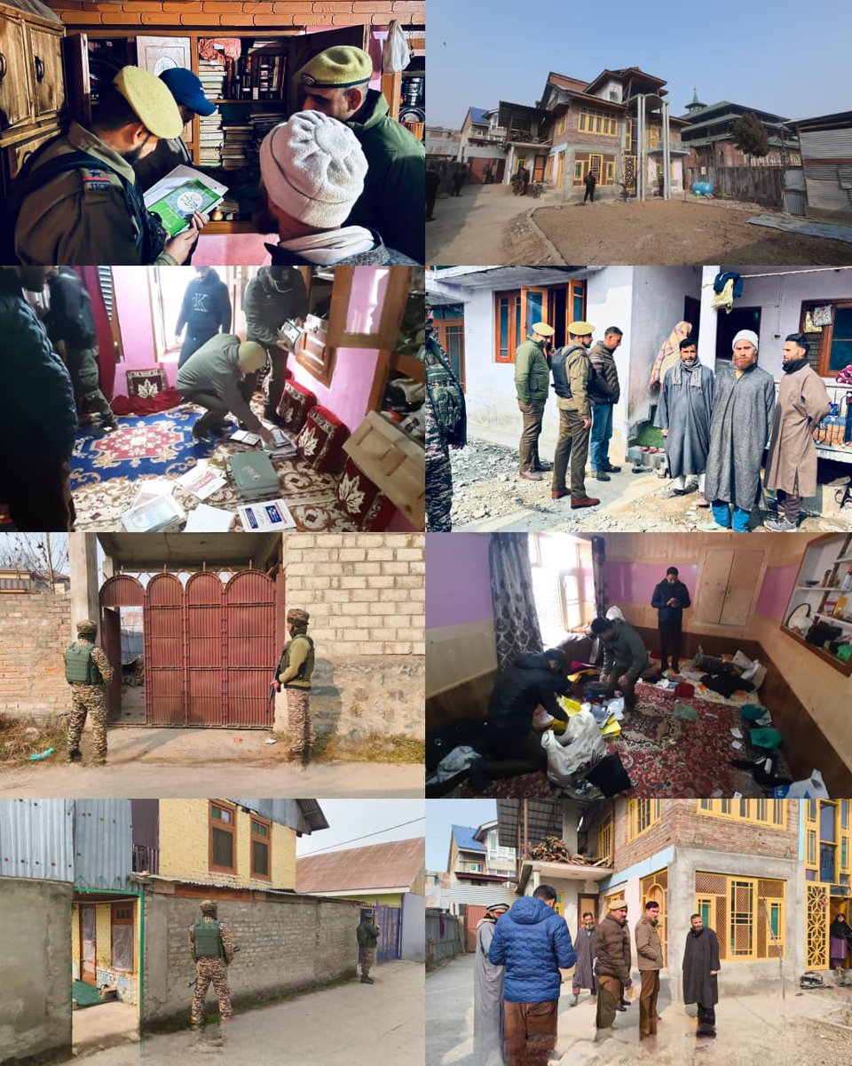 jkmediasocial's tweet image. Sopore Police Conduct Searches in Connection with UAPA Case Against Banned Organisation Tehreek-e-Hurriyat #Sopore #JammuKashmir #UAPA #PoliceAction #TehreekEHurriyat #SecurityUpdate #Investigation