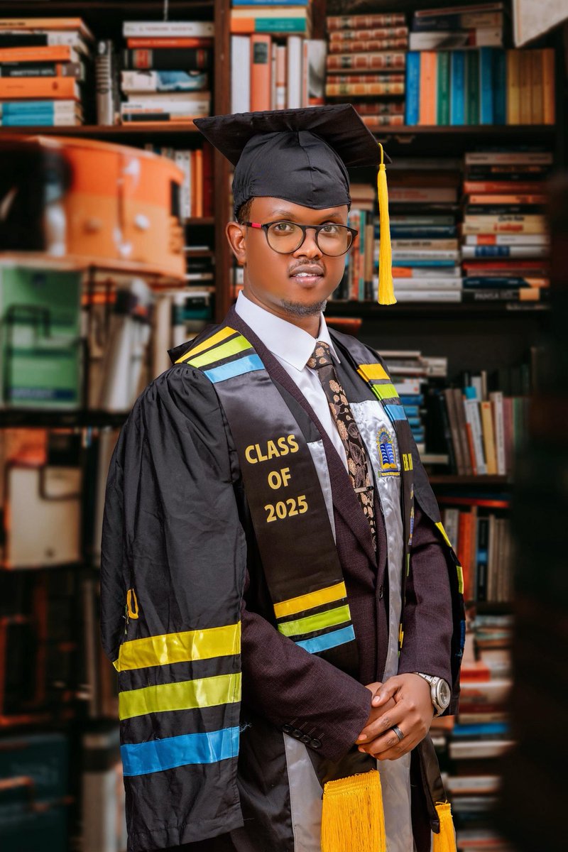 kyambogou's tweet photo. A big congratulations to Osman, our former Chairperson of the Student's Electoral Commission. Your integrity, leadership, and commitment to a fair democratic process shaped the Student's governance. We celebrate your legacy🎉
#kyU21stGrad https://t.co/bngJqbM18i