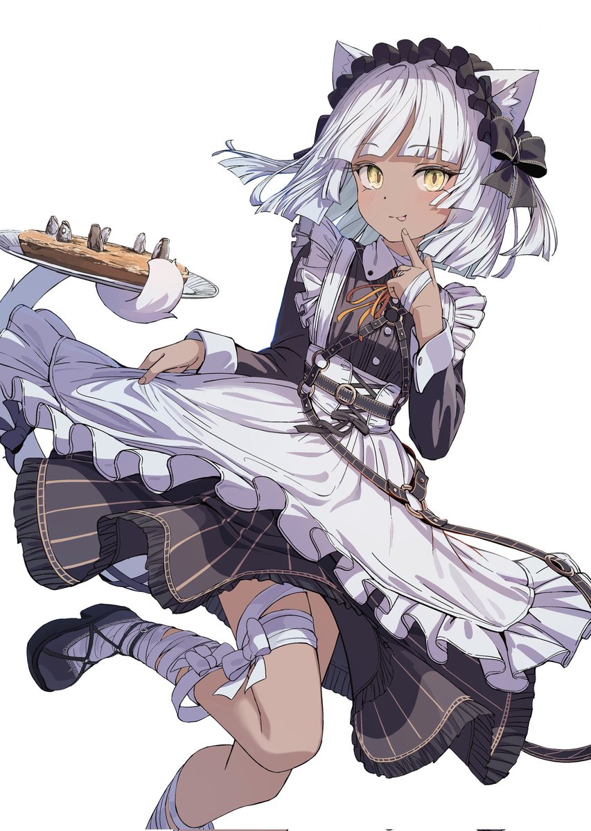 猫耳メイドおさかなパイ！
#トリック・オア・デリート