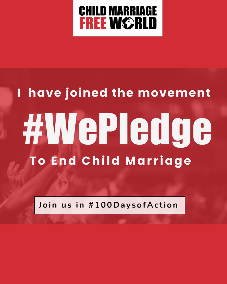 #WePledge To #EndingChildMarriage All Over The Planet