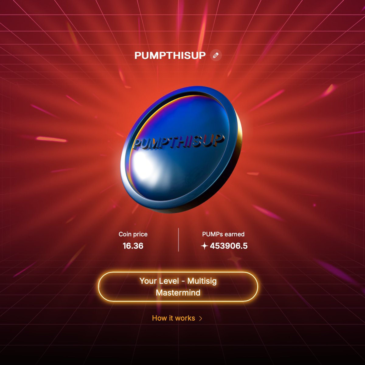 wardenprotocol's tweet image. What’s your price, your level, and how many PUMPs have you stacked?

🎫 PUMPs = your full activity history: agent chats, daily actions, PUMP game rewards, every game you’ve played.
📈 Price rises with activity — skip a day and it dips. Simple. And yep… price matters.
📍 Level is…