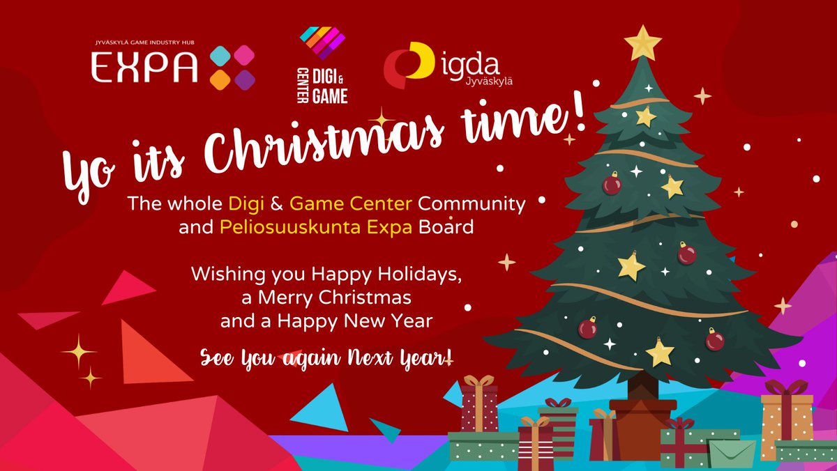 Peliosuuskunta Expa's #9/2025 Newsletter (members) - mailchi.mp/67af01d7efb7/p… Happy Holidays!