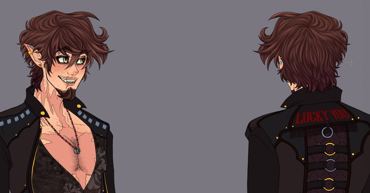 falsefoliage's tweet image. my boy #oc #bg3