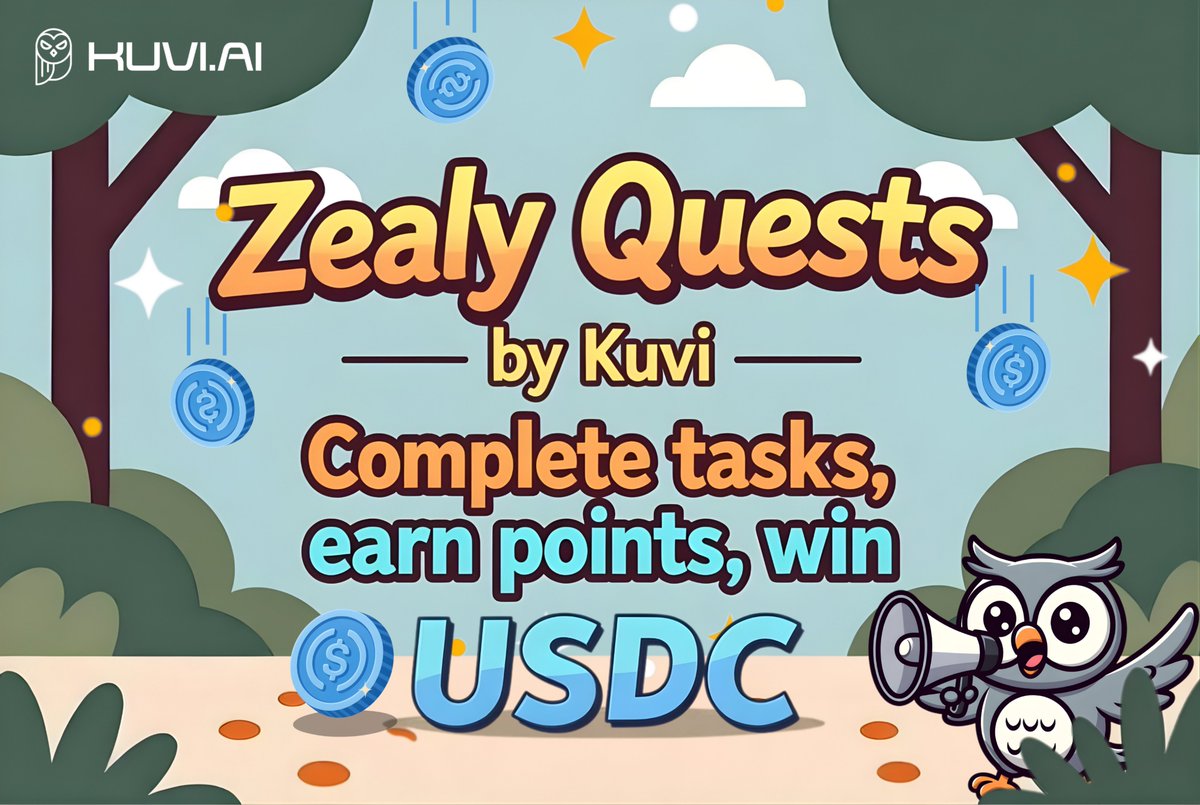 🎉 Round 11 of our Zealy Quests is Live | Rewards in USDC and 'First Come, First Served'

No raffles, no delays.

Complete simple quests and refer friends to earn USDC instantly in your Zealy account: 
- 1.5 USDC per 3 regular referrals
- 5 USDC per 3 referrals with blue-tick