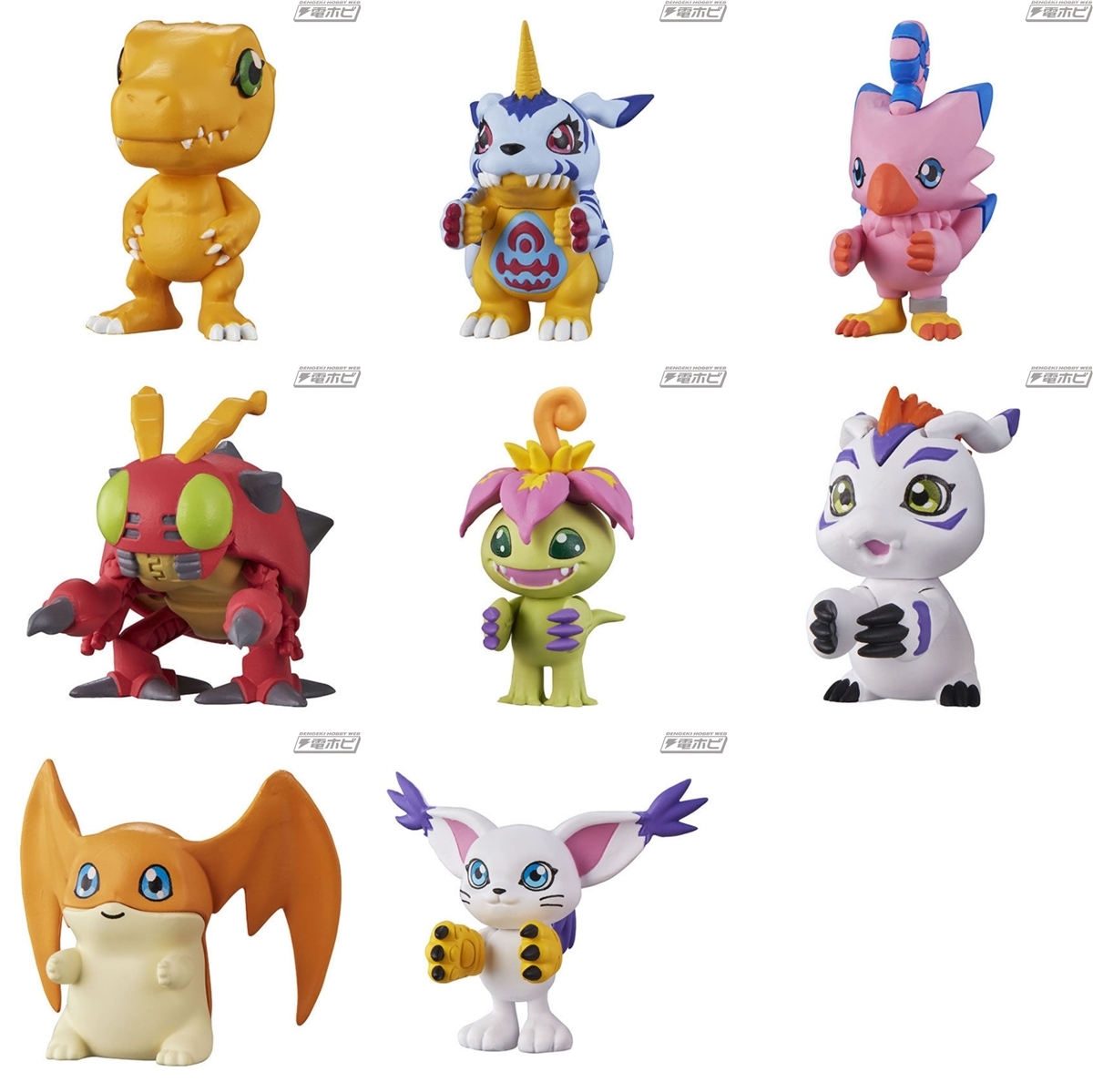 今日の話題】『デジモンアドベンチャー：』のガシャポンフィギュア