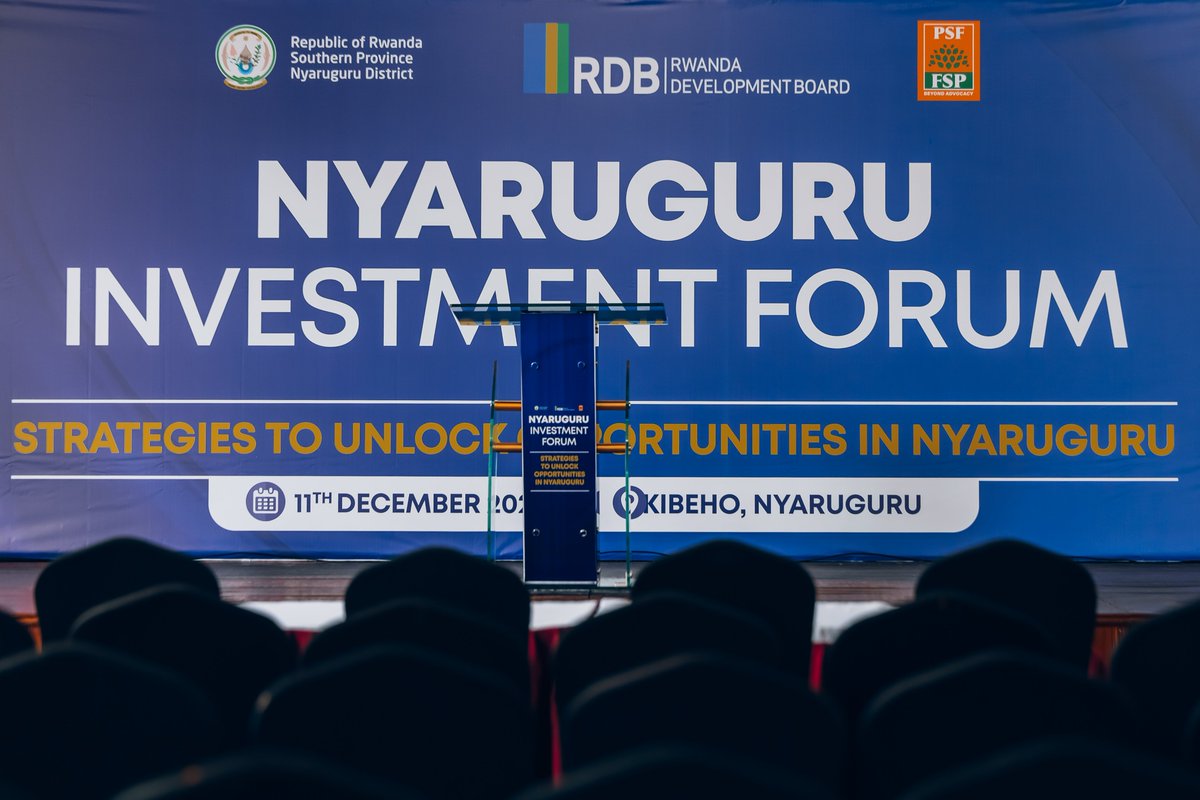 RwandaEmergency's tweet image. Uyu munsi, Minisitiri Maj. Gen. (Rtd) Albert MURASIRA, usanzwe ari Imboni ya @NyaruguruDistr, yafunguye ku mugaragaro Inama mpuzabikorwa ku ishoramari (Nyaruguru Investment Forum) yabereye i Kibeho, ahantu hazwi ku rwego mpuzamahanga nk’ahakorerwa urugendo Nyobokamana…