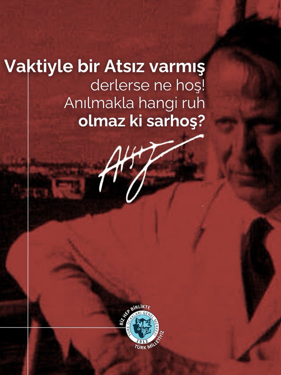 Vaktiyle bir Atsız varmış…
Rahmetle…