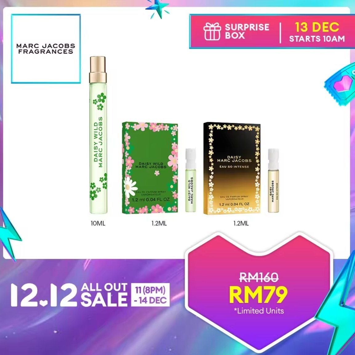 Save this post gaissss‼️
Grab Lazada x Marc Jacobs Surprise Box at RM79
Click here to add to cart and check out on 13 Dec, 10am

s.lazada.com.my/s.G9ADu?cc

#LazSurpriseBox #ShoppingApaHarini