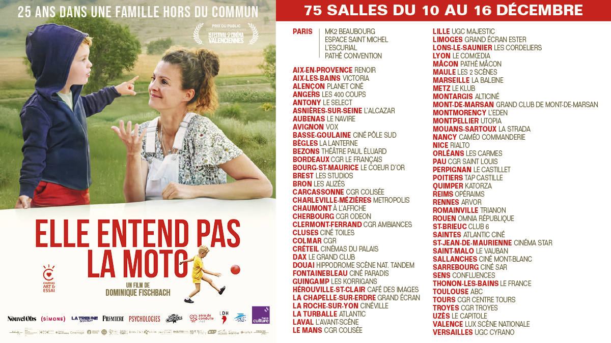 EpicentreFilms's tweet image. Elle Entend pas la moto partout en France ! 🍿 Ce film de Dominique Fischbach, est aujourd'hui disponible partout en France ! En partenariat avec @SensCritique @AcceoTadeo @EcouterVoir 

#ElleEntendPasLaMoto #documentaire #handicap #cinema #surdite #surdité