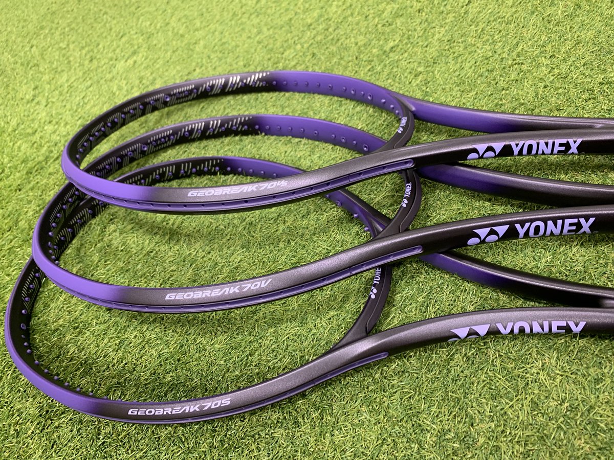 YONEX GEOBREAK70シリーズ NEWカラー ディープパープル が入荷して