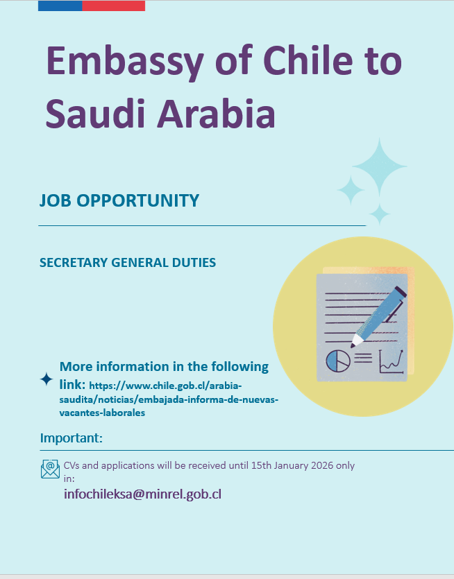 Embajada de Chile en Arabia Saudita tweet media