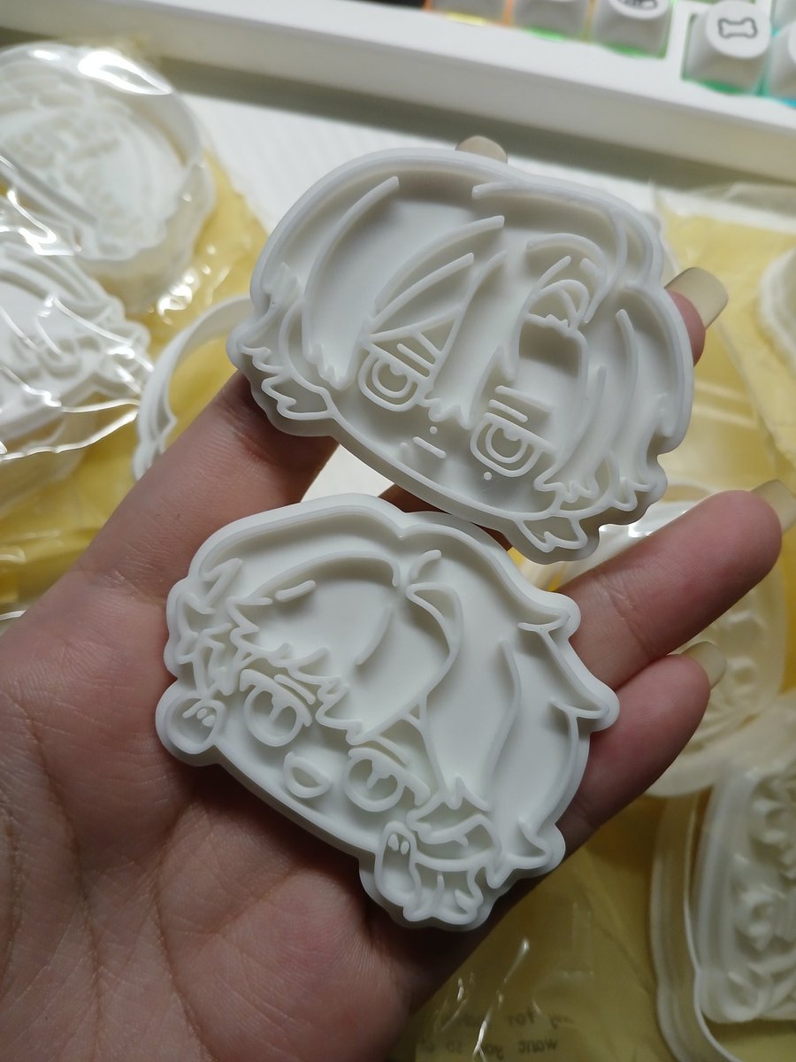 #รีวิวpatchystuff สั่งทำพิมพ์คุกกี้มาค่ะะ วัสดุหนาและแข็งแรงมากก ทำไวสุด ๆ ด้วย TT เป็นคมช.เพื่อนจ้างอีกที เดี๋ยวไว้ลองทำขนมดูค่ะ แต่น่ารักมาก แง ๆๆๆๆ