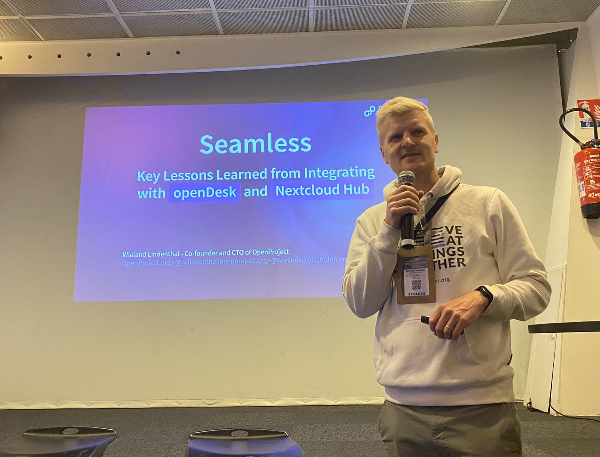 openproject's tweet photo. Great first day at #OSXP in Paris! 📷

Lots of interest in open and sovereign collaboration with #OpenProject and @xwiki.

We’re looking forward to Day 2 and continuing the conversations.

Come visit us at booth 3C17 today!

#OpenSourceExperience #OSXP2025 https://t.co/idhCM2vXjM