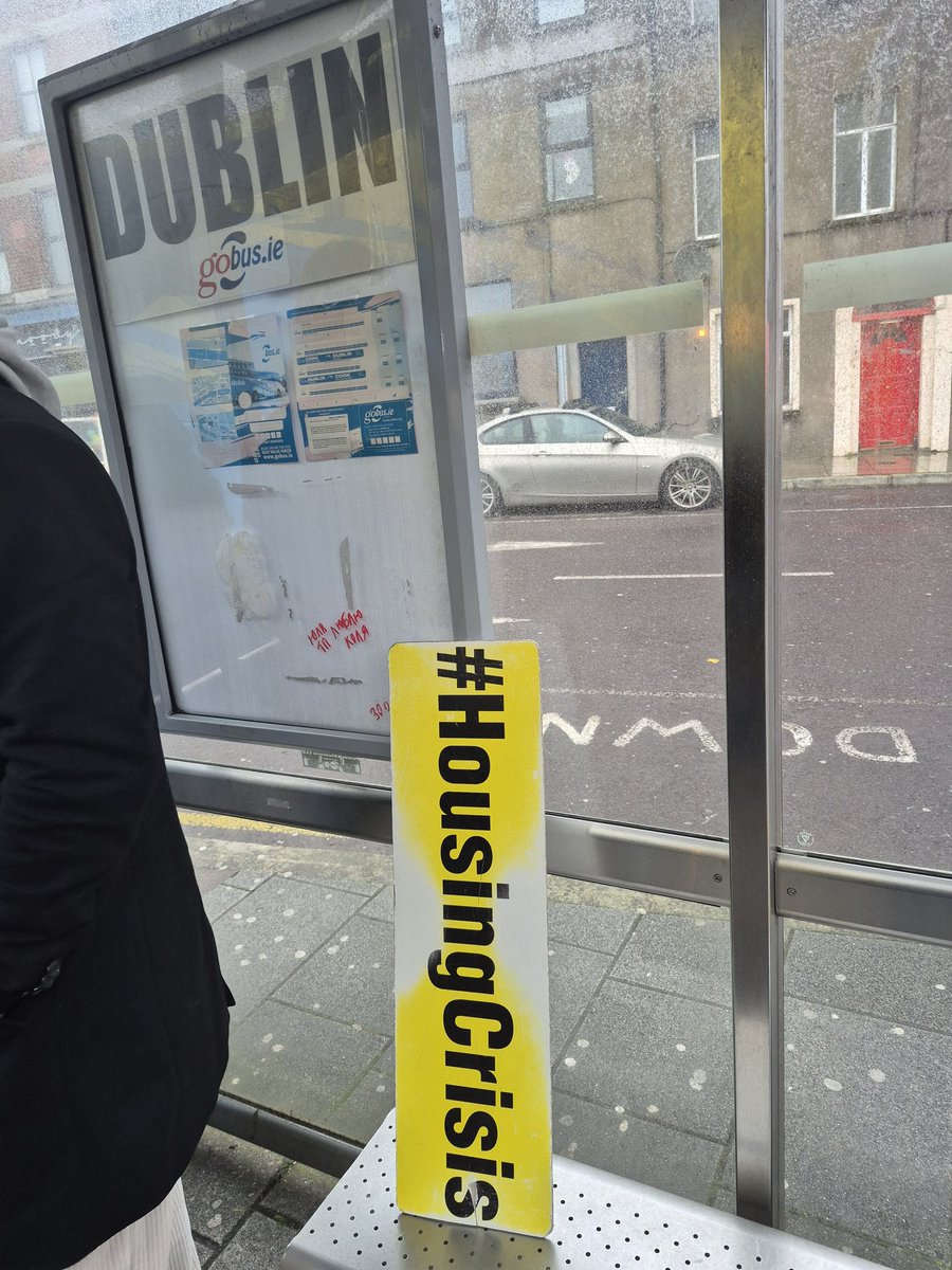Dublin bound for week 186 of my weekly housing crisis protest outside the Dáil at 1pm today. 

Everyone Should Have A Home