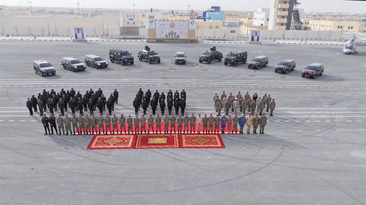 الحرس الأميري القطري tweet media